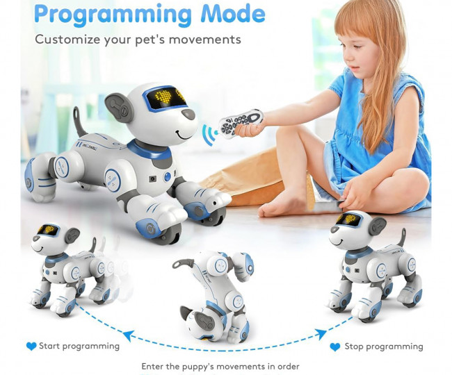 Інтерактивна іграшка Робот-Собака з 17 функціями